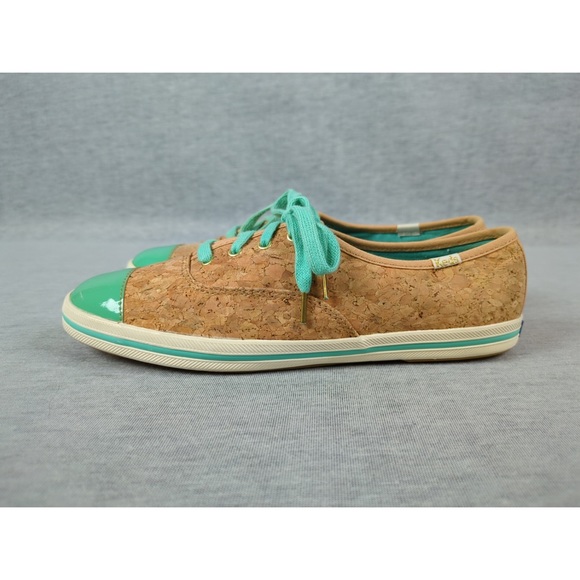 🐆 W/8 Keds x Kate Spade Cork Print Sneakers - Picture 9 of 16